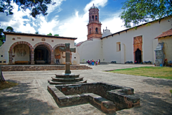Temple of Saint Francis in Tzintzuntzan