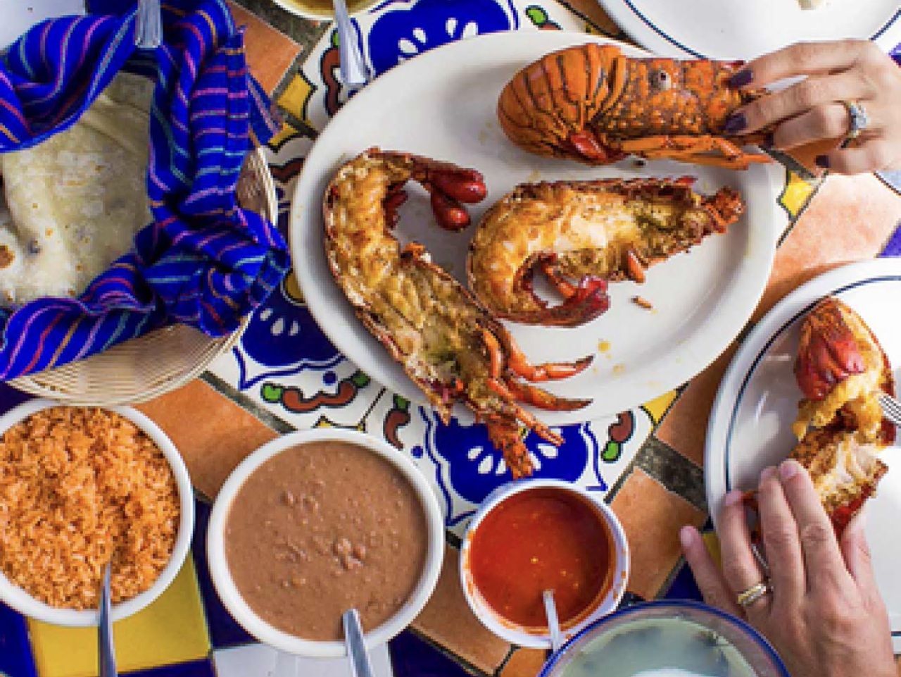 Puerto Nuevo Lobster