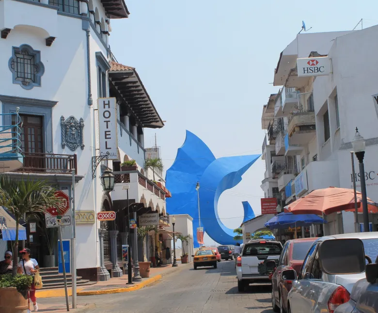 Historic Center and Sailfish Monument