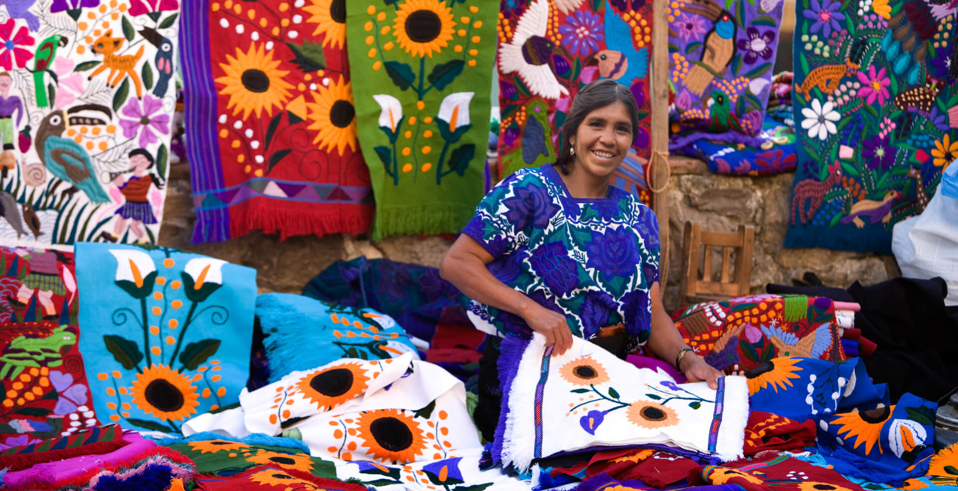 Conoce los bordados de Zinacantán