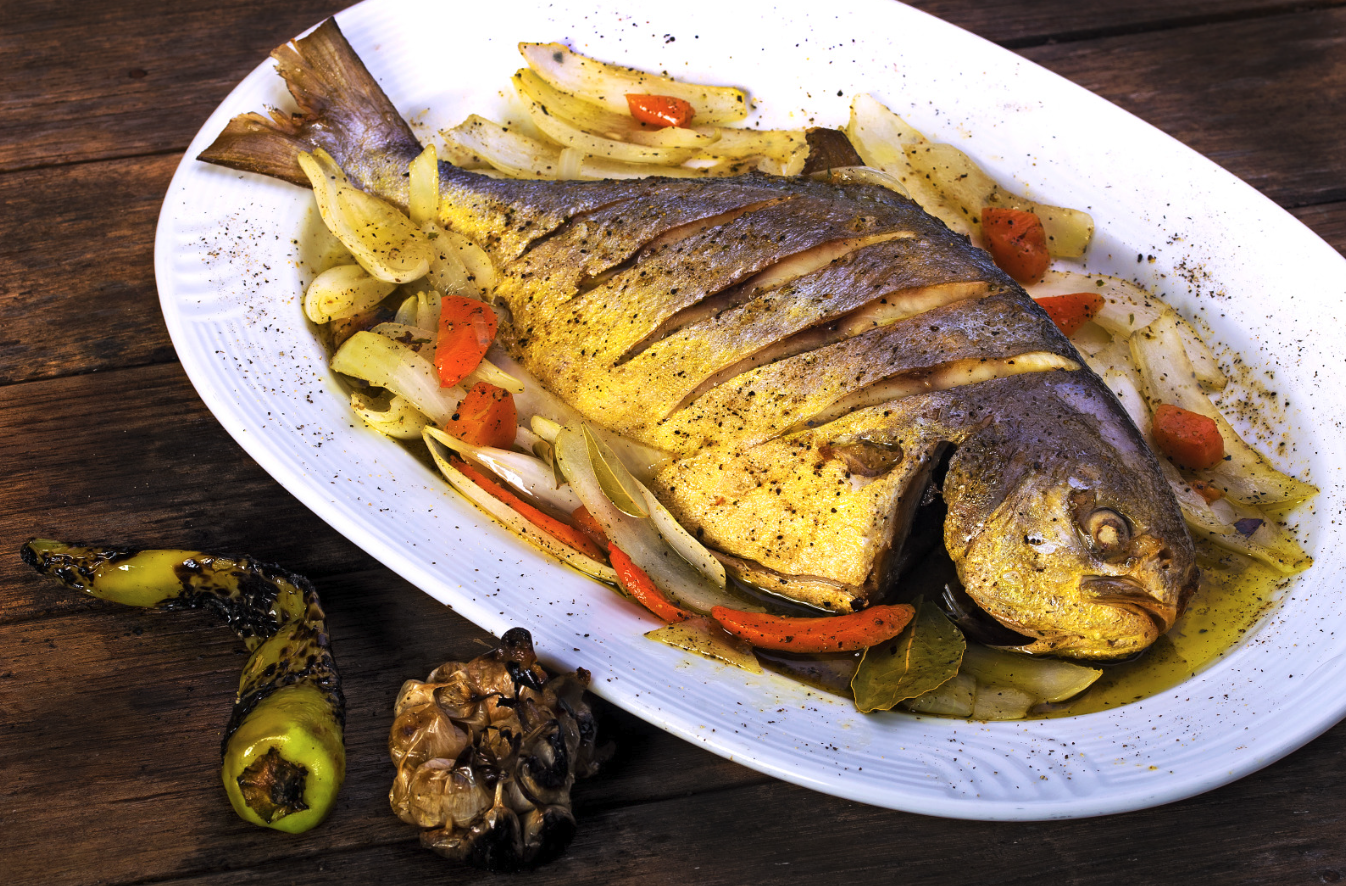 Curated Pomfret fish