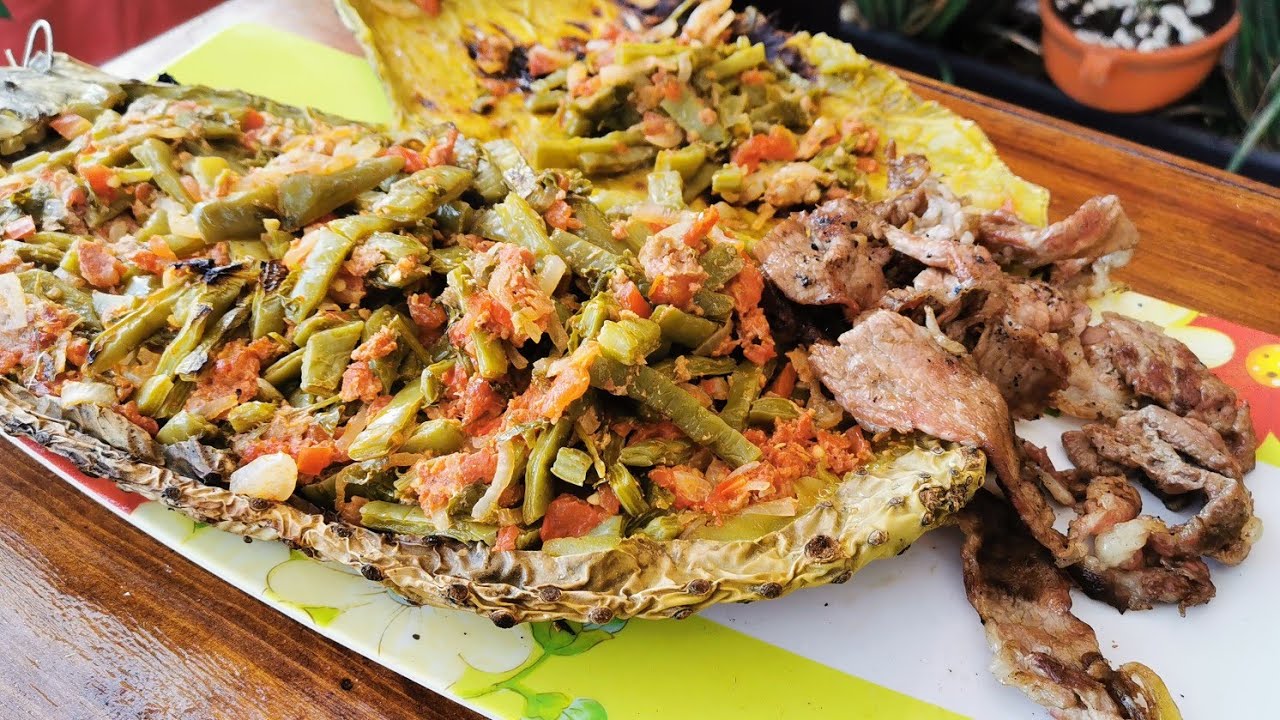 Taco de Nopal en Penca