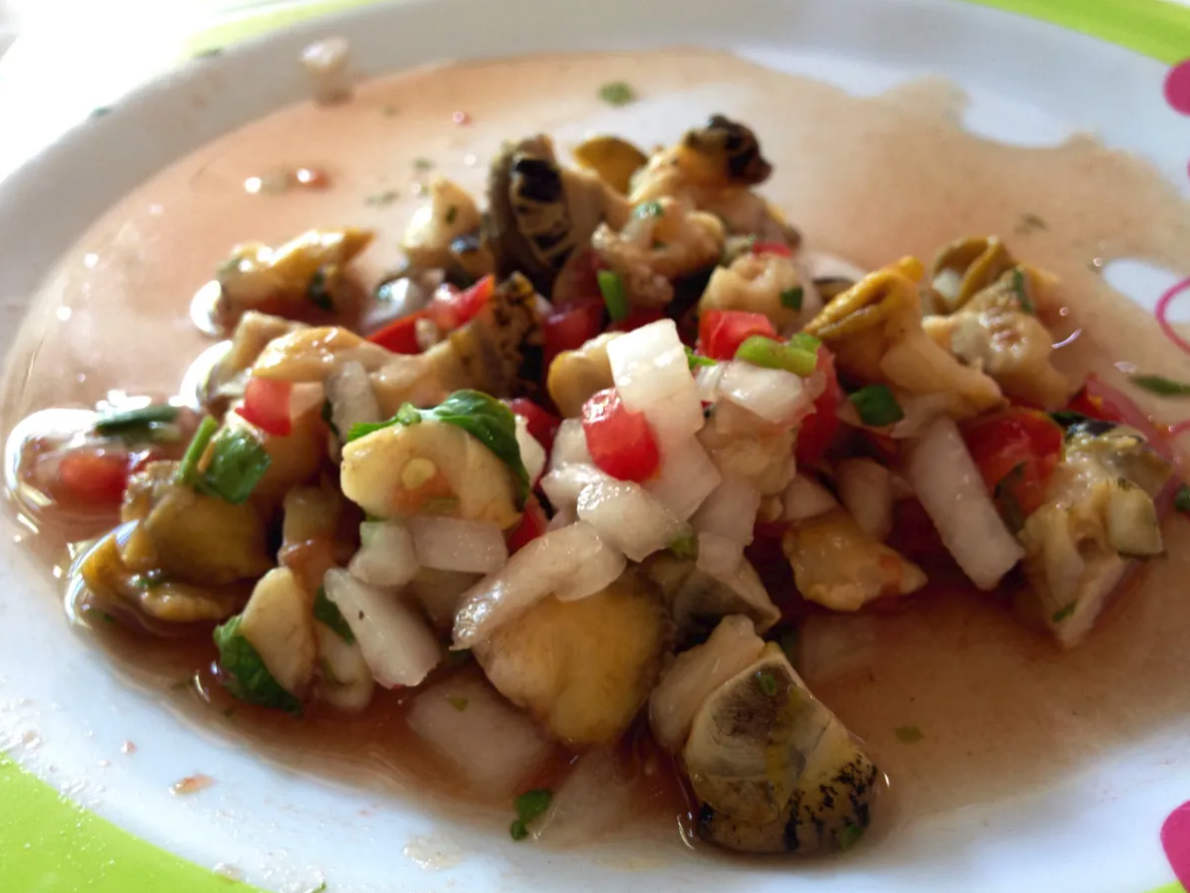 Ceviche de Caracol (Conch Ceviche)