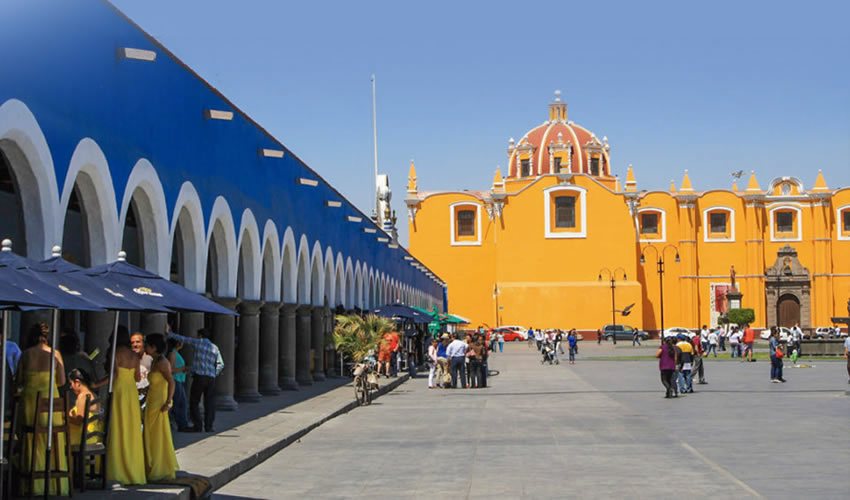 Plazas of San Pedro and San Andres Cholula