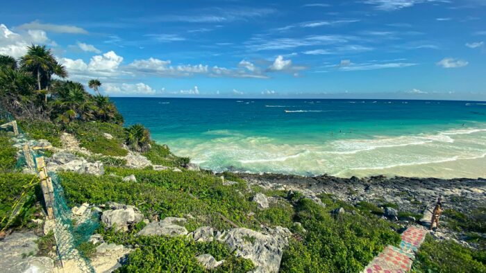 Sol y playa en el Caribe mexicano